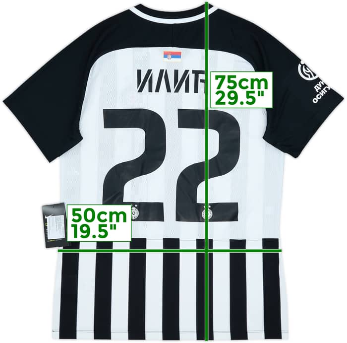 2018-19 Partizan Belgrade Home Shirt Ilic #22 (M)
