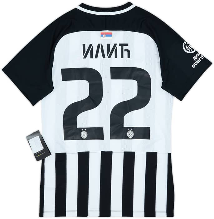 2018-19 Partizan Belgrade Home Shirt Ilic #22 (S)