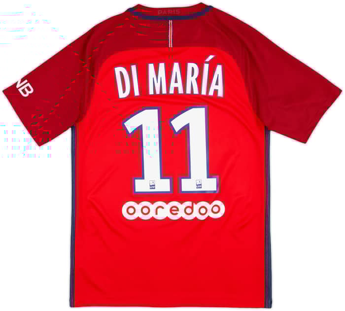 2016-17 Paris Saint-Germain Away Shirt Di Maria #11 - 8/10 - (S)