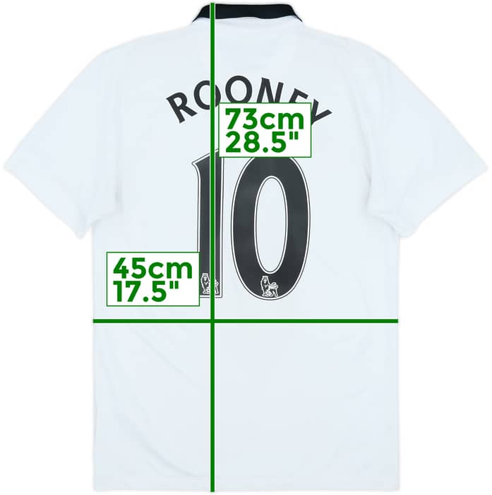 2014-15 Manchester United Away Shirt Rooney #10 - 5/10 - (S)