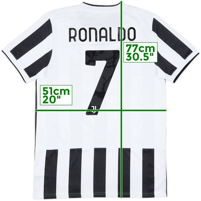 2021-22 Juventus Home Shirt Ronaldo #7 - 10/10 - (M)