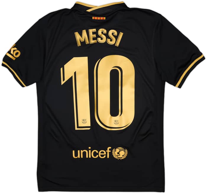 2020-21 Barcelona Away Shirt Messi #10 - 8/10 - (S)