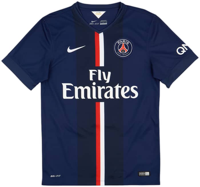 2014-15 Paris Saint-Germain Home Shirt Ibrahimovic #10 - 10/10 - (S)