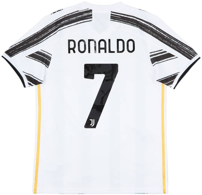 2020-21 Juventus Home Shirt Ronaldo #7 - 8/10 - (M)