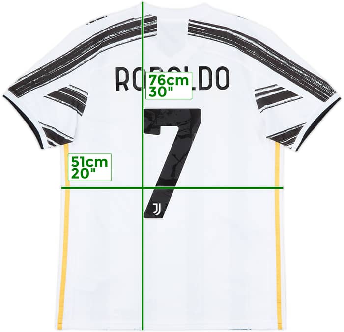 2020-21 Juventus Home Shirt Ronaldo #7 - 8/10 - (M)