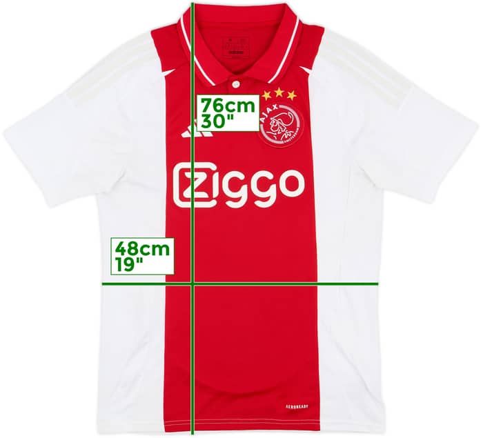 2024-25 Ajax Home Shirt - 9/10 - (M)