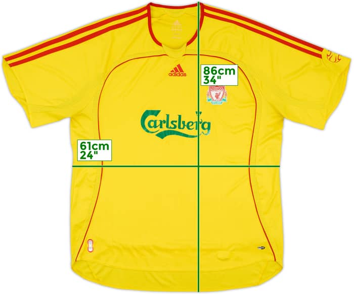 2006-07 Liverpool Away Shirt - 5/10 - (XXL)