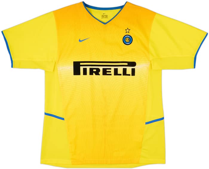 2002-03 Inter Milan Third Shirt J.Zanetti #4 - 8/10 - (L)