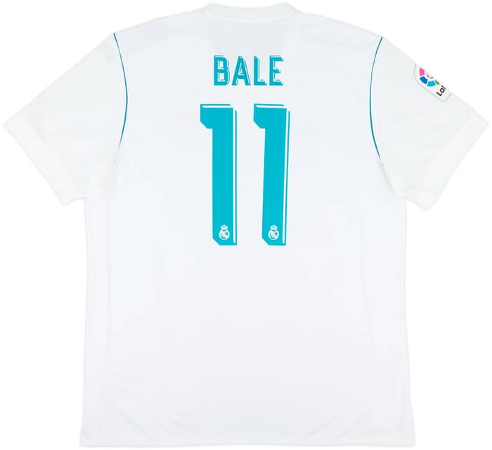 2017-18 Real Madrid Home Shirt Bale #11 (XL)