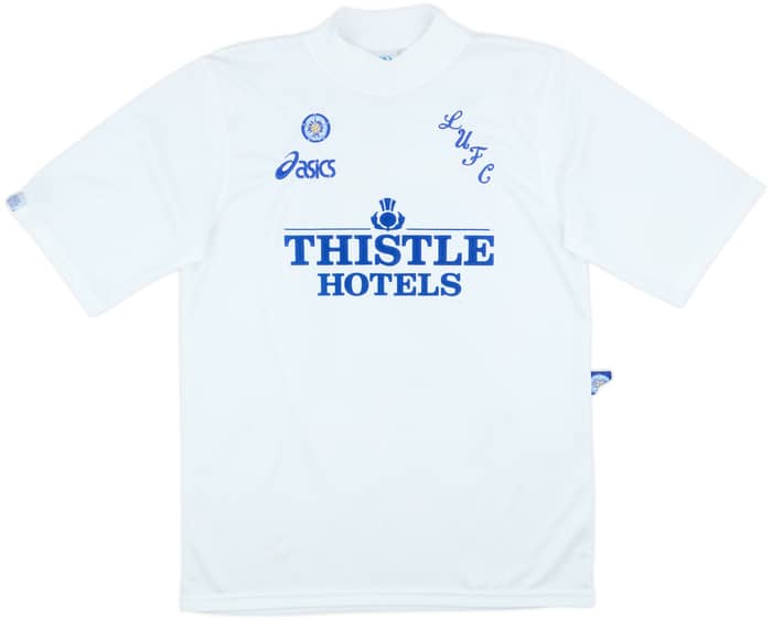 1995-96 Leeds United Home Shirt Yeboah #21 - 6/10 - (M)