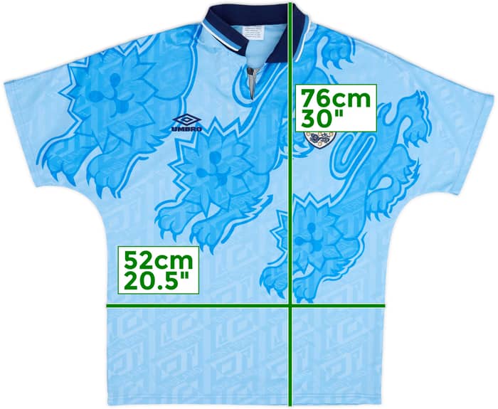 1992-93 England Third Shirt - 8/10 - (L)