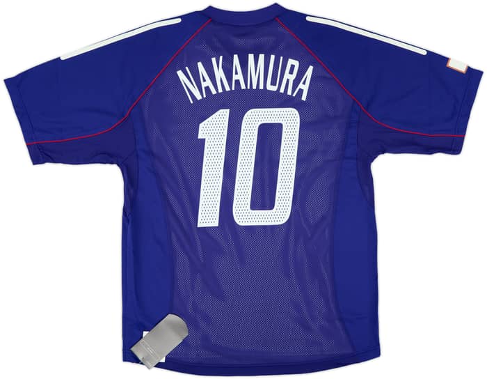 2002-04 Japan Player Issue Home Shirt Nakamura #10 (L)