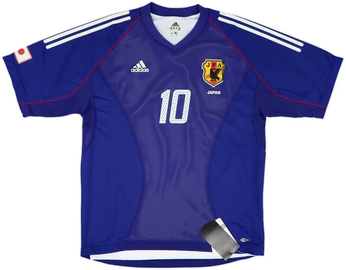 2002-04 Japan Player Issue Home Shirt Nakamura #10 (L)