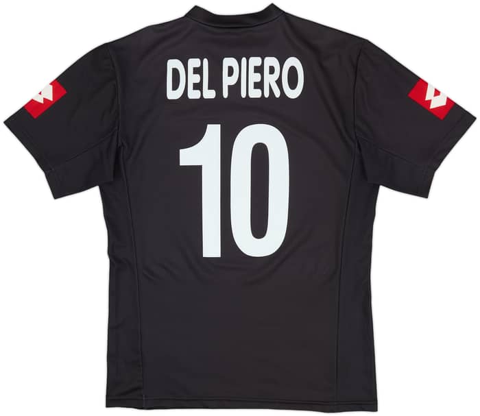 2001-02 Juventus CL Home Shirt Del Piero #10 - 8/10 - (L)