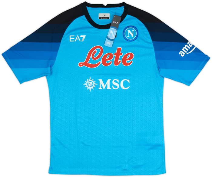 2022-23 Napoli Authentic Home Shirt (XXL)