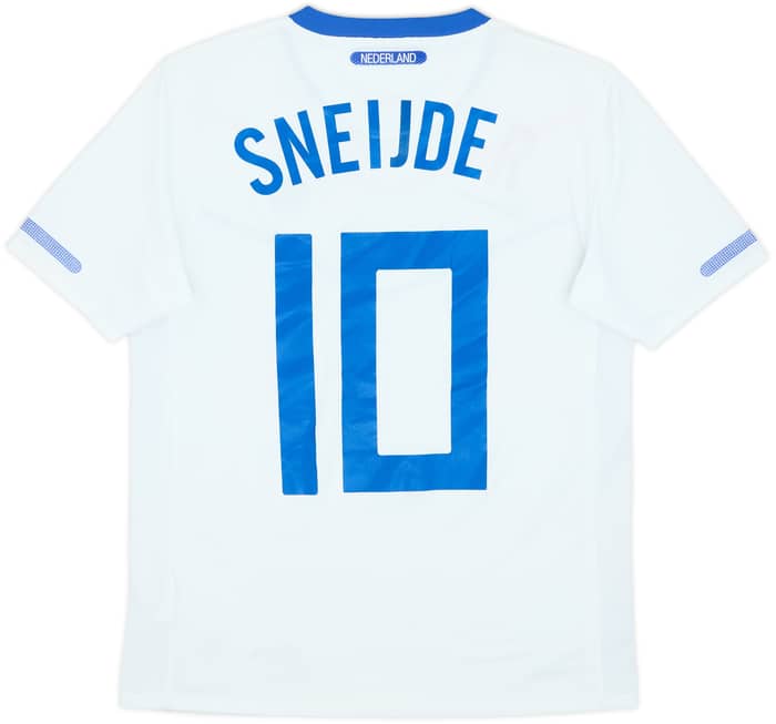 2010-11 Netherlands Away Shirt Sneijder #10 - 4/10 - (S)
