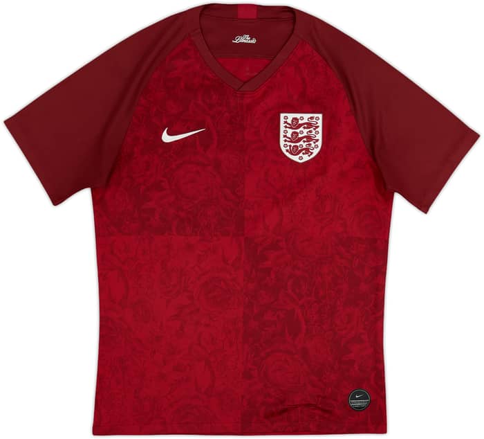 2019 England Lionesses Away Shirt - 8/10 - (Men's M)