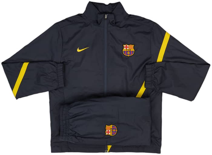 2011-12 Barcelona Nike Tracksuit - 8/10 - (M.Boys)