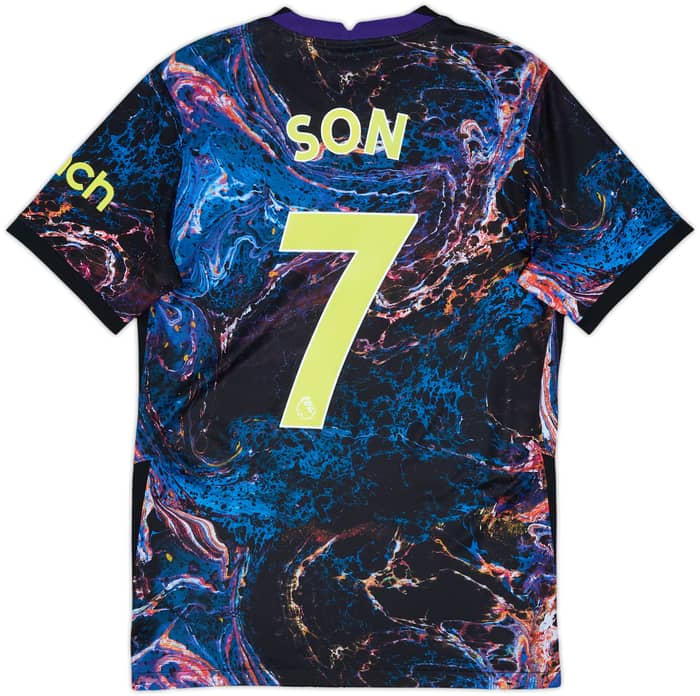 2021-22 Tottenham Away Shirt Son #7 - 10/10 - (S)