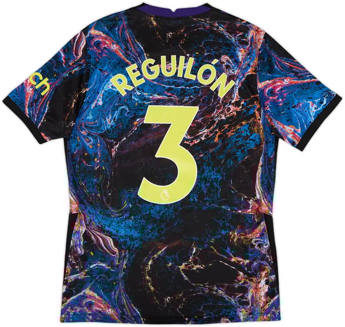 2021-22 Tottenham Away Shirt Reguilon #3 - 8/10 - (M)
