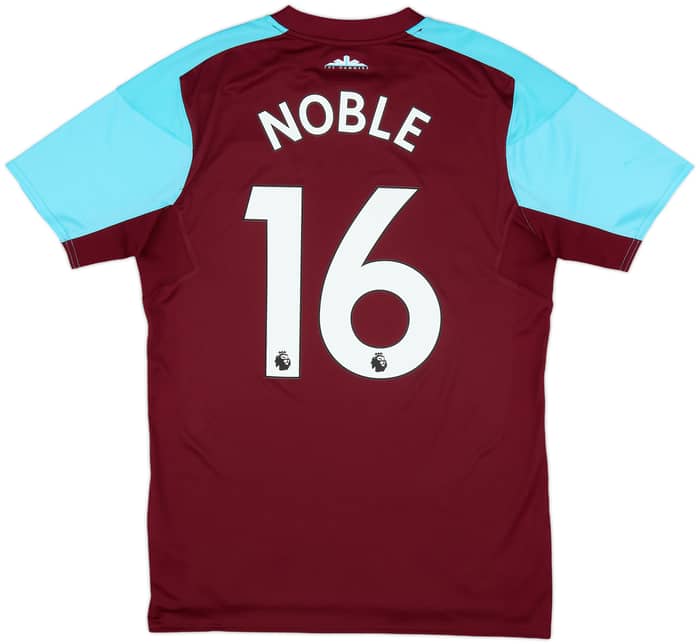 2017-18 West Ham Home Shirt Noble #16 - 10/10 - (M)