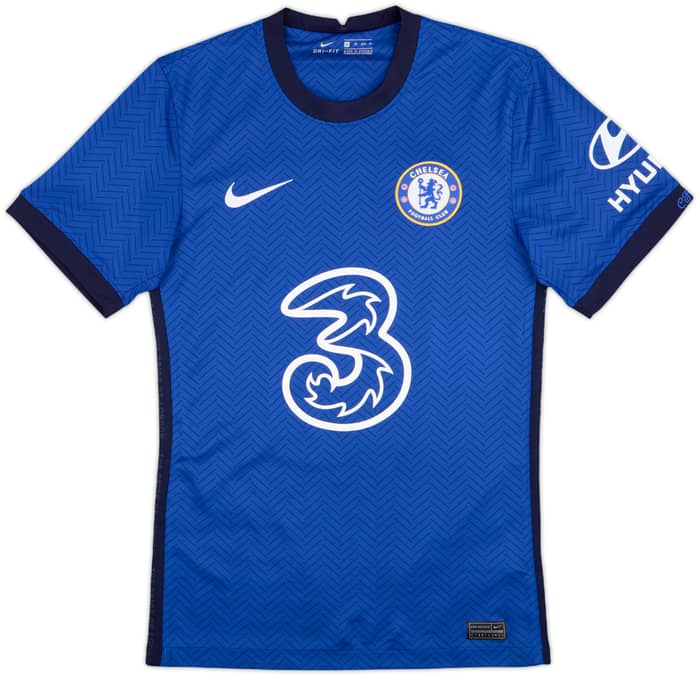 2020-21 Chelsea Home Shirt T.Silva #6 - 10/10 - (XS)