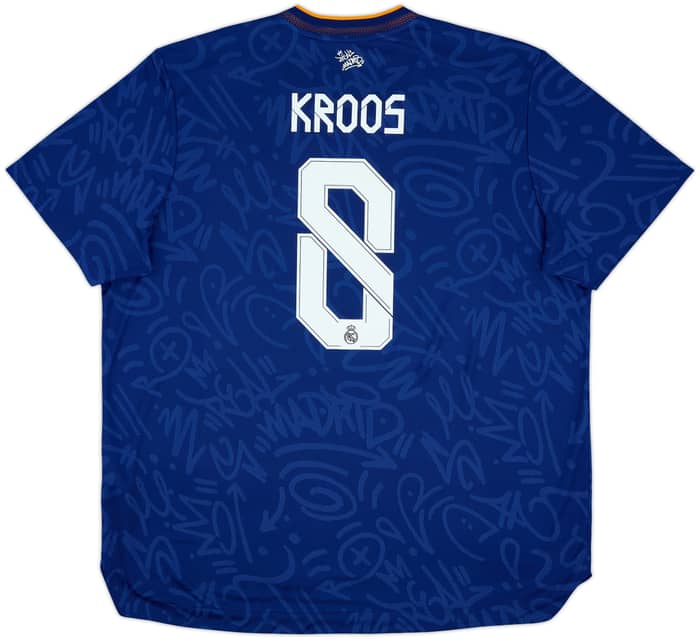2021-22 Real Madrid Authentic Away Shirt Kroos #8 - 8/10 - (XXL)