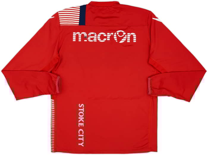 2017-18 Stoke City Macron Sweat Top - 5/10 - (L)