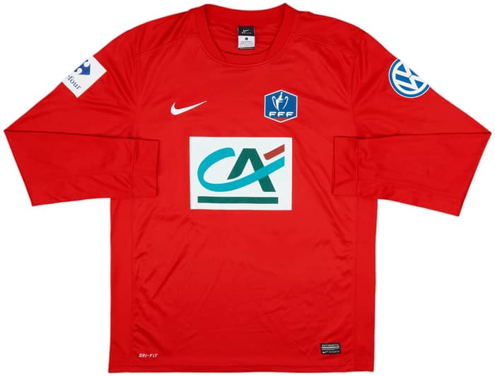 2015-16 Coupe de France Home L/S Shirt #11 - 8/10 - (L)