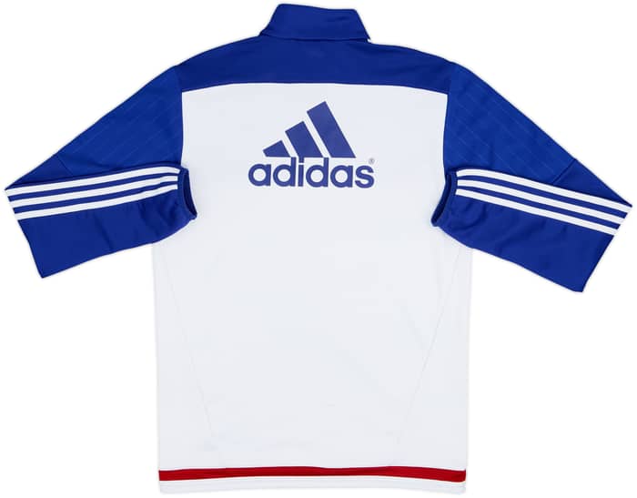 2015-16 Chelsea adidas 1/4 Zip Sweat Top - 6/10 - (S)