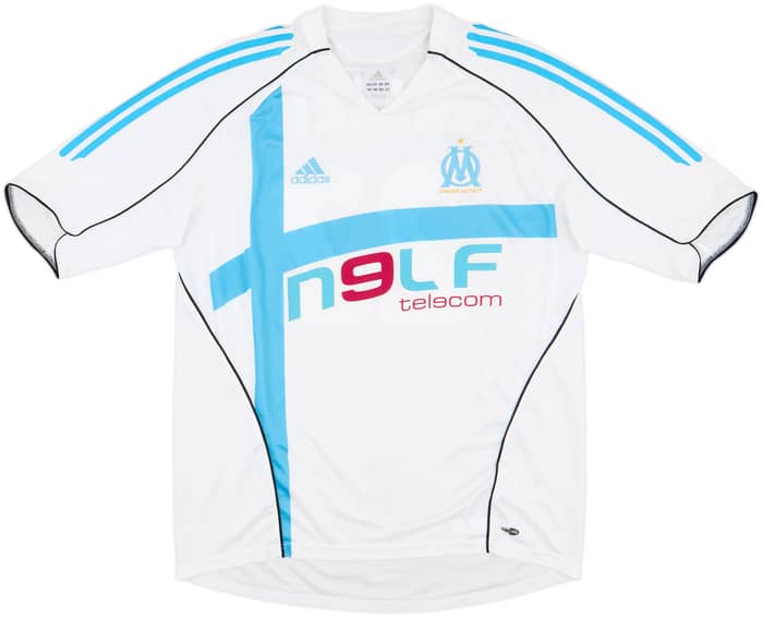 2005-06 Olympique Marseille Home Shirt Nasri #22 - 6/10 - (L)