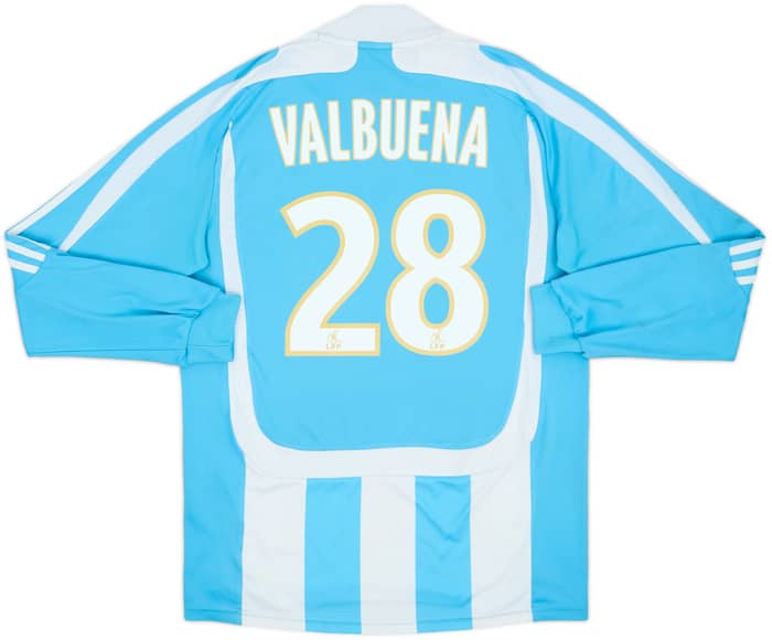 2007-08 Olympique Marseille Away L/S Shirt Valbuena #28 - 5/10 - (S)