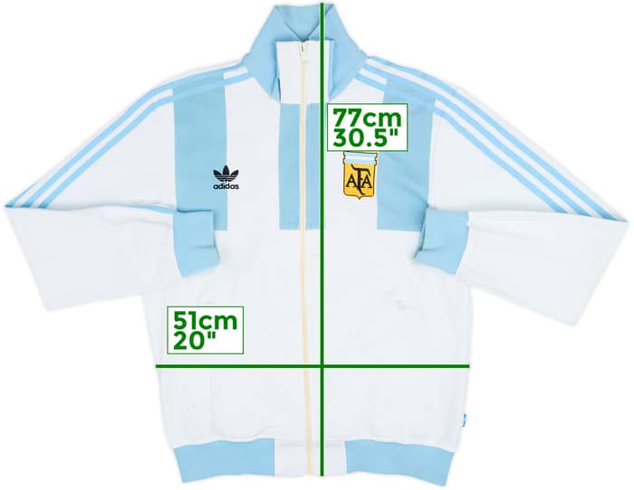2010-11 Argentina adidas Originals Retro '1978' Track Jacket - 5/10 - (M)