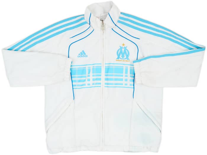 2010-11 Olympique Marseille adidas Track Jacket - 5/10 - (M.Boys)