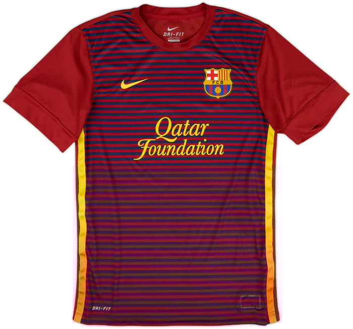 2011-12 Barcelona Nike Training Shirt - 8/10 - (S)