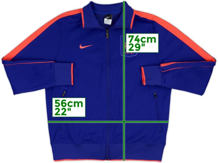2011-12 France Nike Track Jacket - 9/10 - (L)