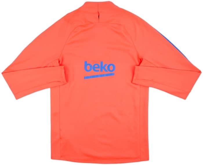 2016-17 Barcelona Nike 1/4 Zip Drill Top - 7/10 - (S)