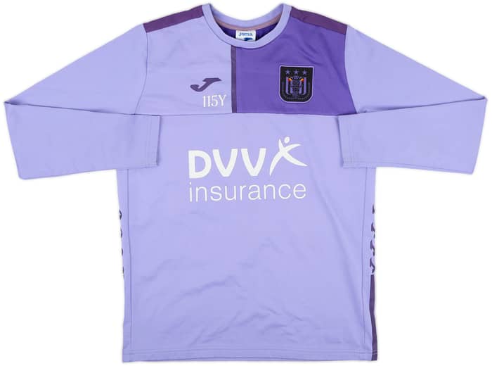 2023-24 Anderlecht Youth Issue Joma Sweat Top #115Y - 9/10 - (L.Boys)