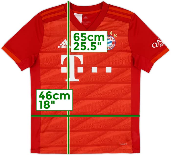 2019-20 Bayern Munich Home Shirt - 6/10 - (L.Boys)