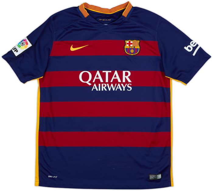 2015-16 Barcelona Home Shirt - 6/10 - (XL.Boys)