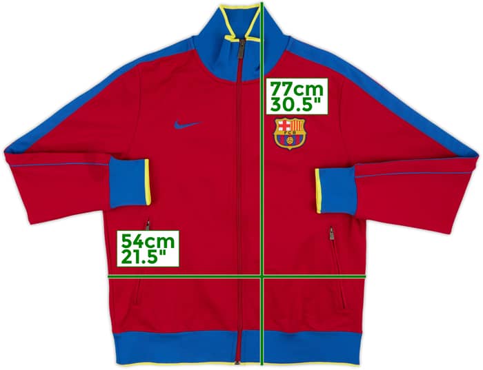 2010-11 Barcelona Nike Track Jacket - 10/10 - (L)