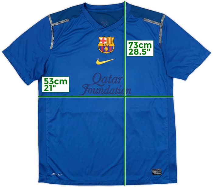 2012-13 Barcelona Player Issue Nike Training Shirt - 4/10 - (L)