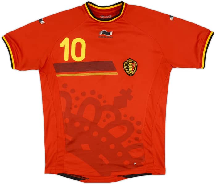 2014-15 Belgium Home Shirt E.Hazard #10 - 5/10 - (L)