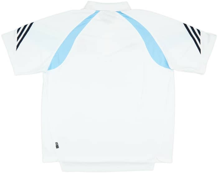 2003-04 Real Madrid adidas 1/4 Zip Polo Shirt - 8/10 - (XXL)