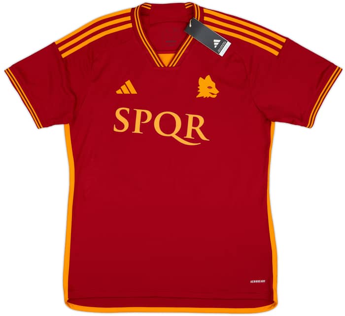 2023-24 Roma Home Shirt Lukaku #90 (L)