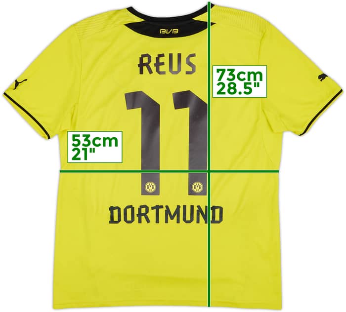 2013-14 Borussia Dortmund Home Shirt Reus #11 - 7/10 - (L)