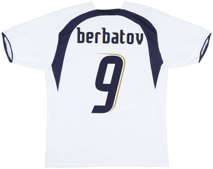 2006-07 Tottenham Home Shirt Berbatov #9 - 9/10 - (M)