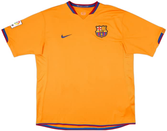 2006-08 Barcelona Away Shirt Ronaldinho #10 - 5/10 - (L)