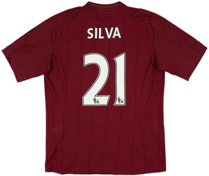 2012-13 Manchester City Away Shirt Silva #21 - 6/10 - (M)