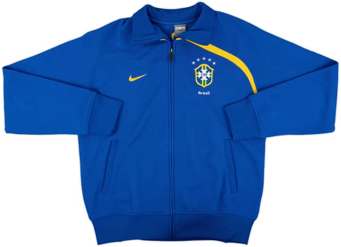 2008-09 Brazil Nike Track Jacket - 9/10 - (L)